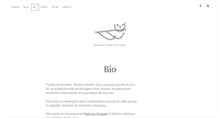 Desktop Screenshot of barbara-minder.ch